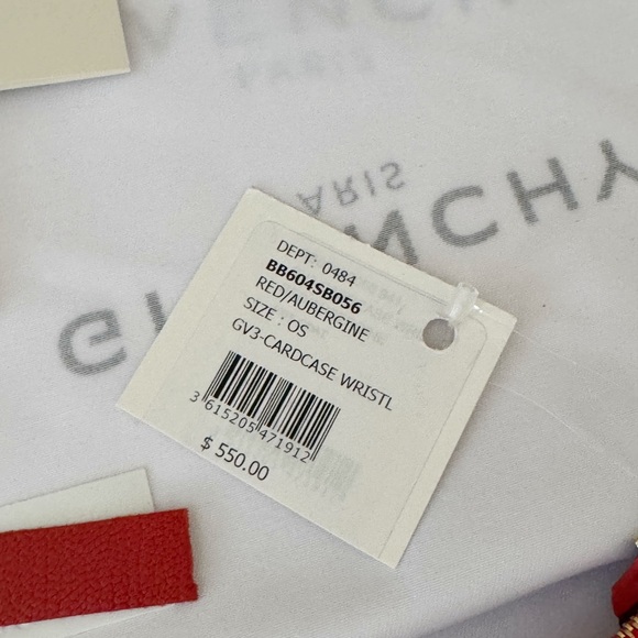 NWT Givenchy GV3 Bicolor Wristlet - Picture 14 of 15